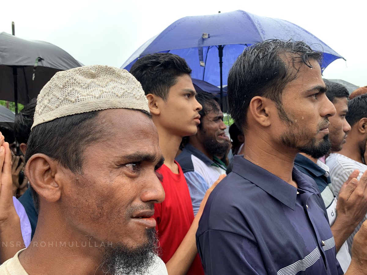 RohimUllahRP's tweet photo. Rohingya refugees in cox’s bazar camp commemorate the 7th years of 25th August which marks as dark day in the Rohingya history and the day when #Rohingya faced genocide.Never Again!
#Rohingya #25thAugust2024 #commemoration #rohingyaphotography #docphotography
📸 @RohimUllahRP https://t.co/tES8iQBcCS