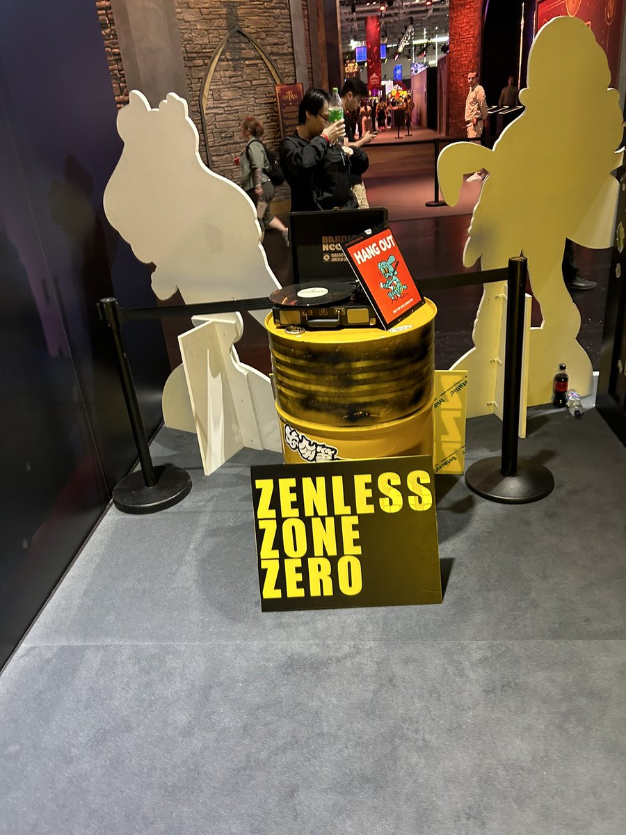 greatGonzo1988's tweet photo. Paar Bilder vom zzz stand #zenlessgamescom #zzzero
#Gamescom #zenlessDazzleExpo https://t.co/qNuRPskBoj