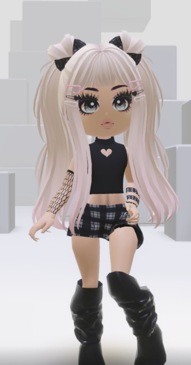 OOTD 🖤

Face × <a href="/Dollya_/">Dollya/Sorbet</a> 
Hair × <a href="/luckyyloll/">luckyy</a> 
Top × <a href="/EzyDevs/">EzyDevs</a> 
Skirt × <a href="/WearBlueberry/">BLUEBERRY | Digital Fashion on Roblox & Snapchat</a> 
Boots × <a href="/AdrianLoveRobl3/">DarlingPop</a>