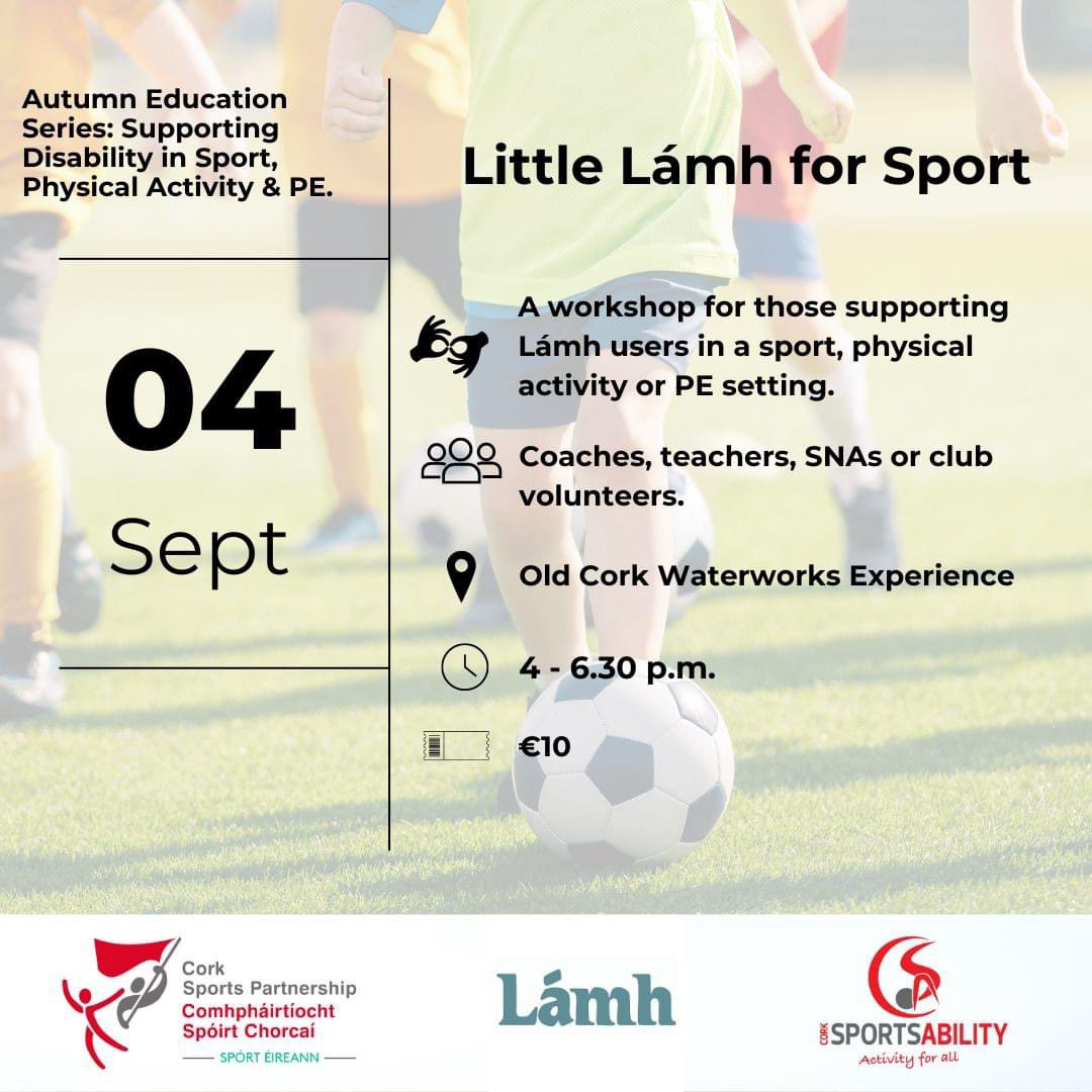 Cork Sports Partnership tweet media