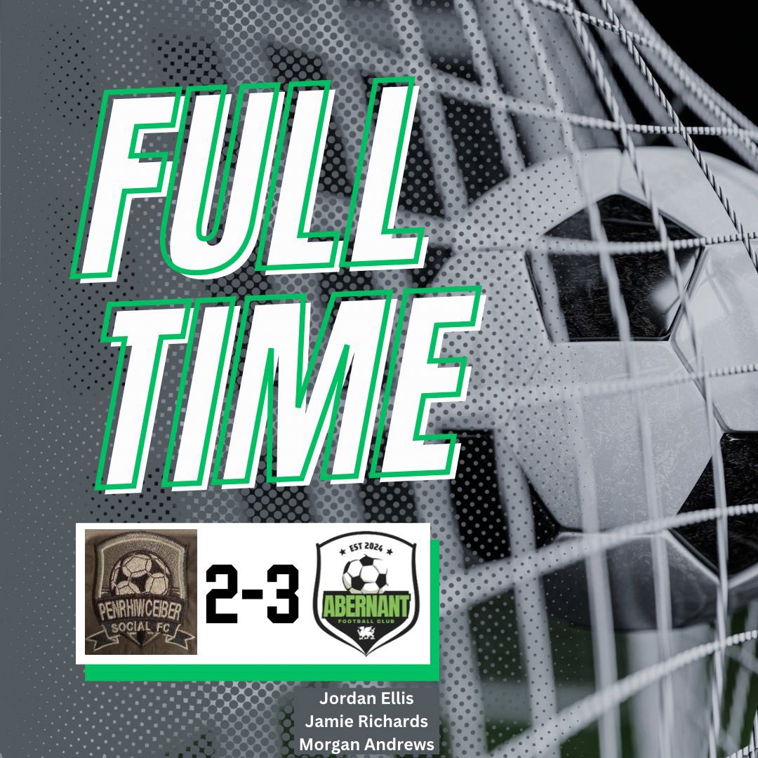 AbernantFC's tweet photo. First win of the season yesterday for the boys as we beat Penrhiwceiber Social Fc 3-2. Made hard work of the game but Boycy is officially at the wheel 🤫

Goalscorers⚽️
@jordanellis17 
@DrJME99 
@MorganAndrews_7 

Man of the match 🏆
@MorganAndrews_7 

#UppaNant 💚🩶 https://t.co/J4vZzAtwOX