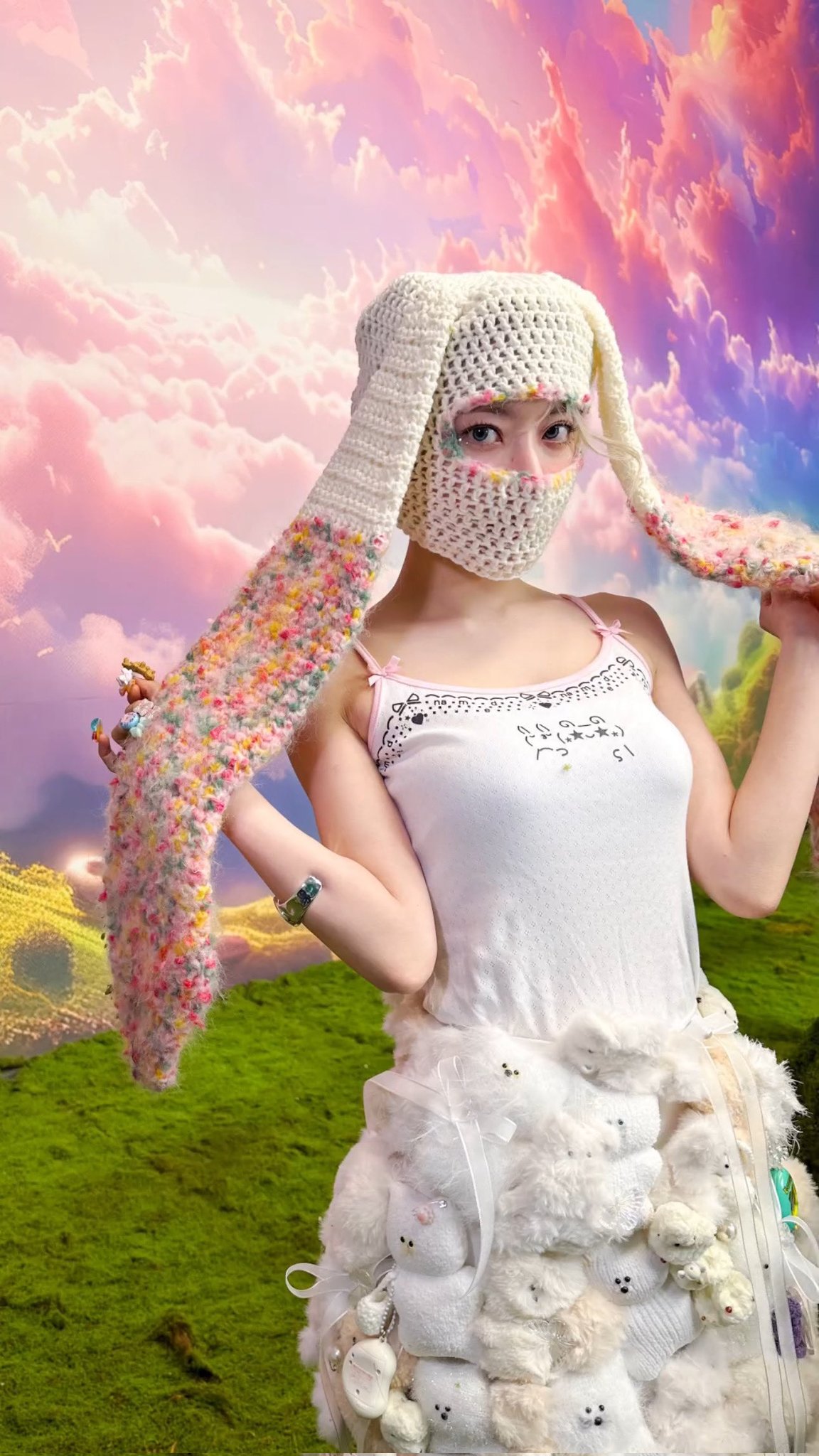 LE SSERAFIM - yuuuu!  ルセラフィム SAKURA着用 swarovskiセット LE SSERAFIM - yuuuu! ルセラフィム SAKURA着用 swarovskiセット
