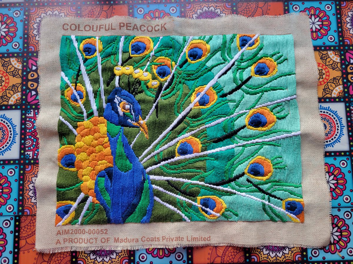 UniquelyNari's tweet photo. Embroidery Done... now what should i turn this into... shirt? Bag?... 🤔 https://t.co/fUqQGEF3uc
