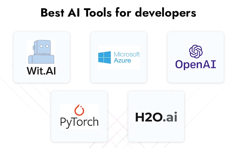 logic_mojo's tweet image. Top AI Tools Every Developer Must Know in 2024
In today's tech world, staying updated with the latest tools is no less than necessity.
Developers, here are 15 AI tools that you should must check out in 2024 🚀
1. TensorFlow: Developed by Google, TensorFlow is a must-have for…