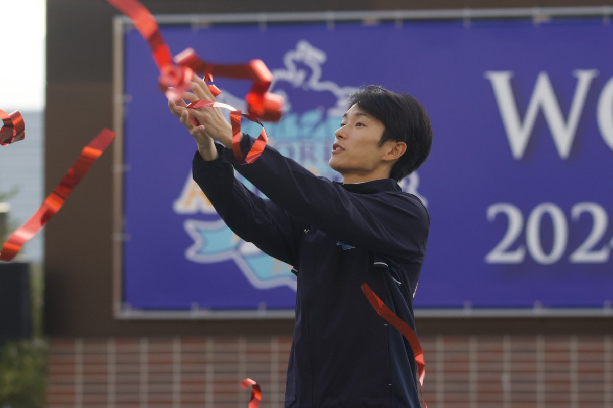 _hina_photo's tweet image. 銀テープ掴んで遊ぶ瑠星くん

#坂井瑠星
#WASJ
#WASJ2024
#札幌競馬場