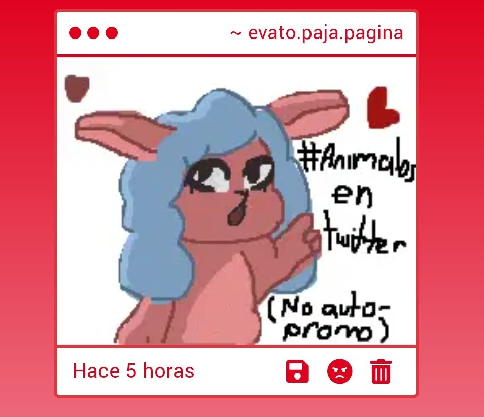 evato37's tweet photo. Que bonito te quedo mi sona 💖✨
#Animalos https://t.co/TTPG6zVJEd