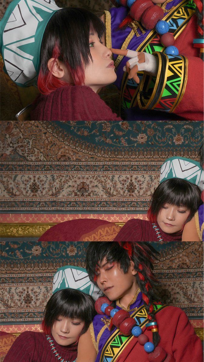 rio_tarou's tweet photo. ┈┈┈┈┈┈┈┈┈┈

　　だからわたし

　兄ちゃんを信じて
ずっと待ってるんです

┈┈┈┈┈┈┈┈┈┈
STREET FIGHTER6
ボシュ @rio_tarou
ユア @kumako_e 
📷 @makotocamera222 
#cosplay #格ゲーコスしようぜ https://t.co/Y6q97zvR7u