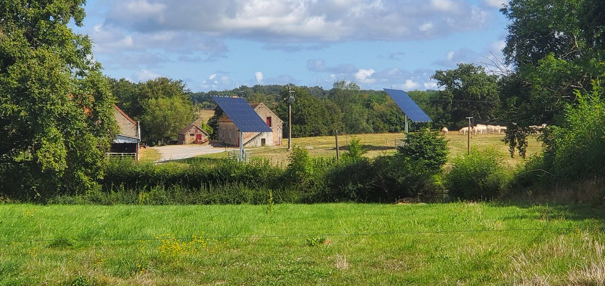 #laviedelaferme le Pont d'en Haut un dimanche matin, entre tradition et modernité...