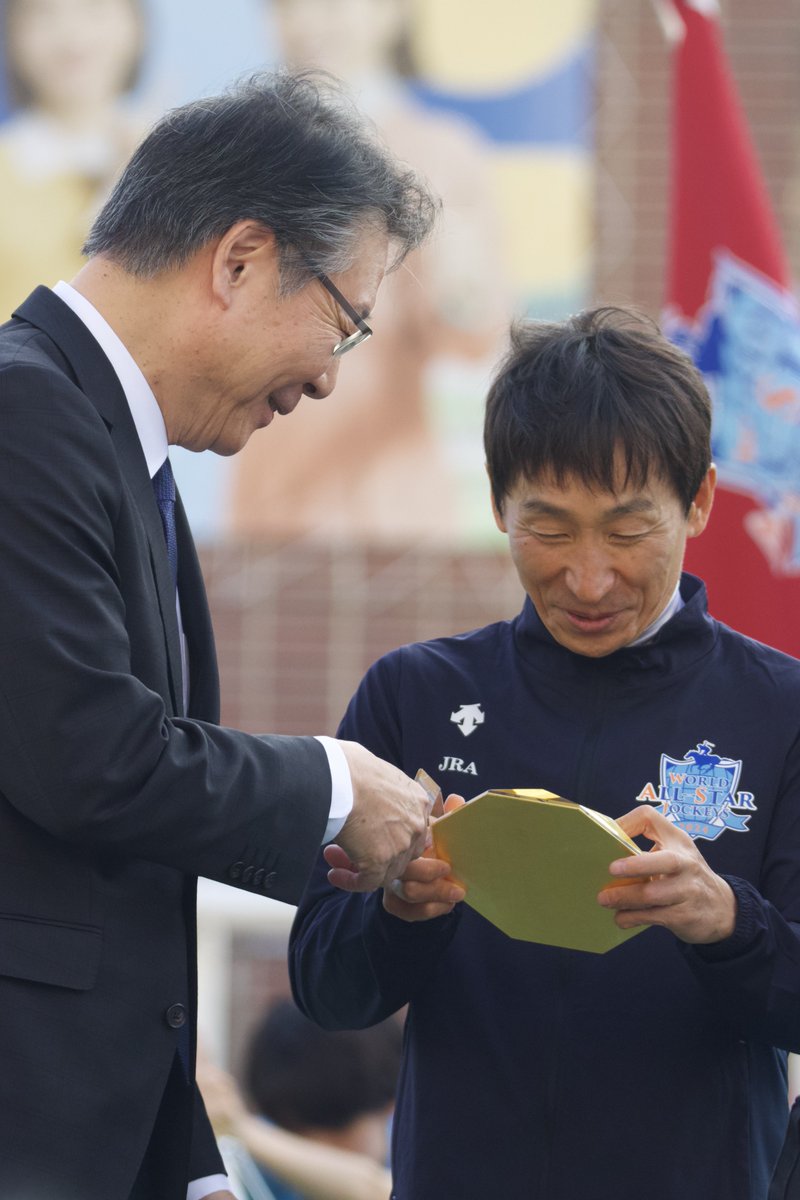 _hina_photo's tweet image. 可愛すぎる最年長ダービージョッキー

#横山典弘
#WASJ
#WASJ2024
#札幌競馬場