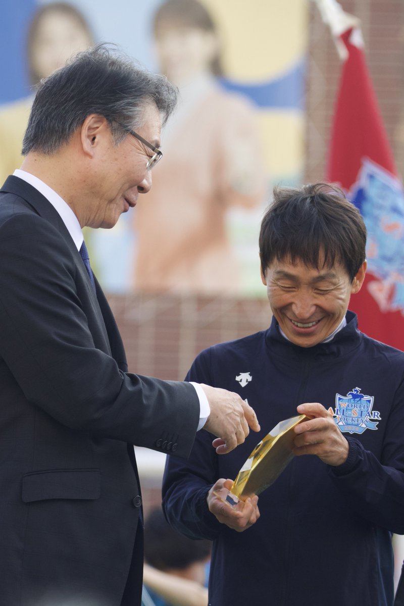 _hina_photo's tweet image. 可愛すぎる最年長ダービージョッキー

#横山典弘
#WASJ
#WASJ2024
#札幌競馬場