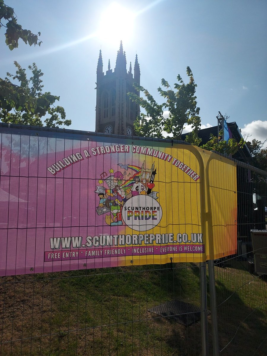 rdash_nhs's tweet photo. The sun is shining for Scunthorpe Pride today. We're in the Pride Market area so come say hi 👋 https://t.co/6xCOLbnubE
