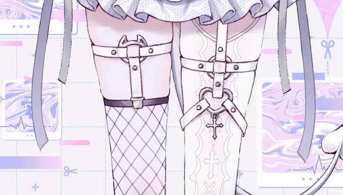 お姿を担当した天魔るるさんの初配信!衣装の装飾など細かいところまで見てもらえて嬉しいでするるさんの世界観が伝わるように、こだわりをいっぱい詰めました ୨୧これからの活動も応援しています#天魔るる初配信 