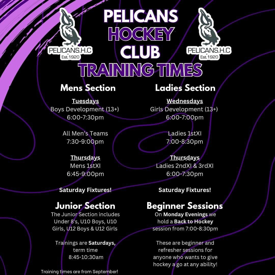 We are proud to present you the official training times and details for the upcoming season. We hope you all are ready and raring to go for another successful, fun-filled season! 

“You miss 100% of the shots you don’t take” - Wayne Gretzy

🖤💜🏑🏑