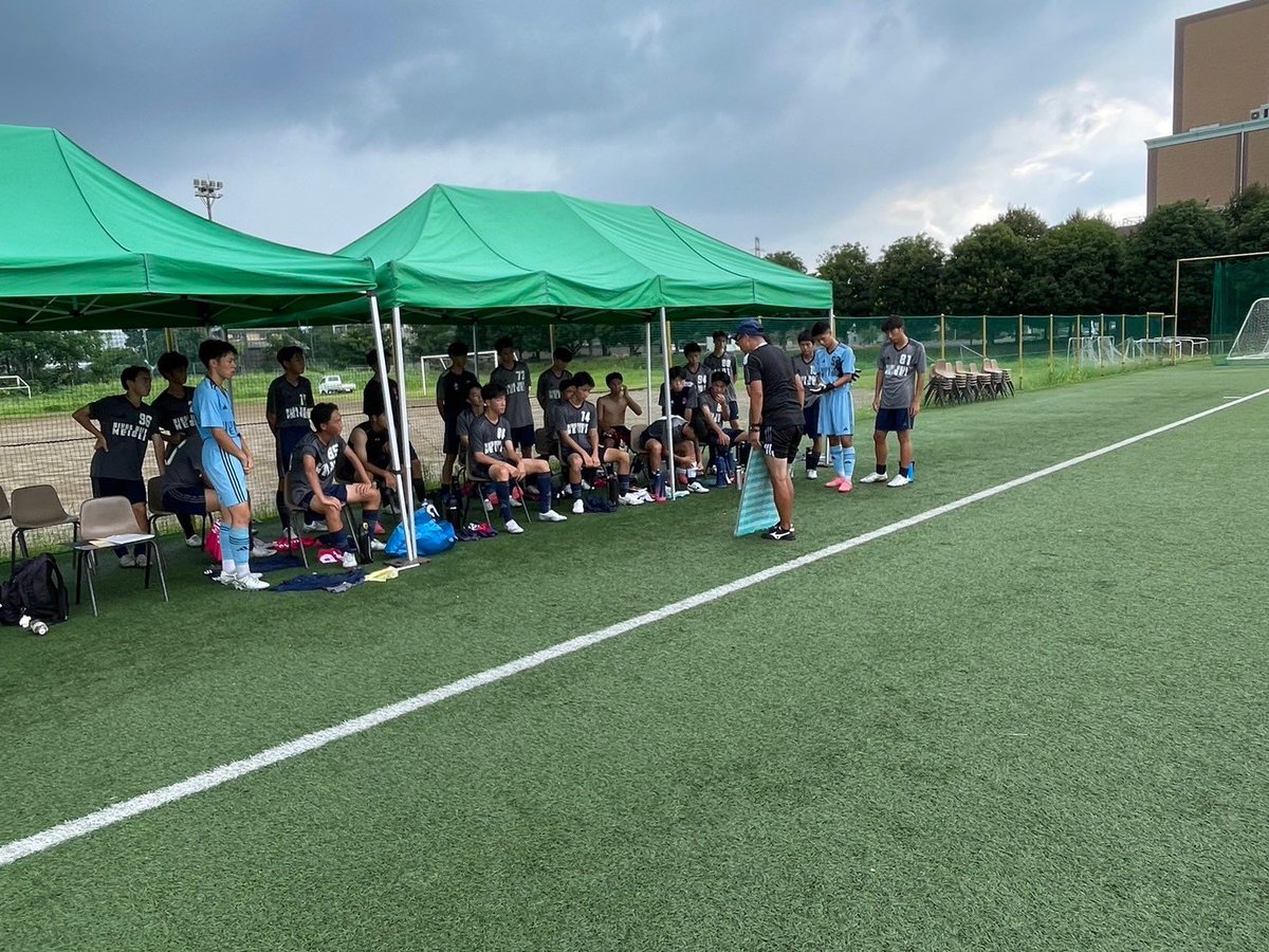 meiseifc0811's tweet photo. 🟡本日の結果🟡
🏆スポラボルーキーリーグ第9節
🆚正智深谷
前半1-1
後半1-2
計2-3
得点者)
⚽️ 金澤 匠馬 1年 (#FCVIDA)
⚽️ 浅田 琉斗1年(#FACINATE)
交代)
渡部→青木、宮田→浅田
大石→白石、上村→川畑
宮城→井出、金澤→佐藤
応援ありがとうございました。 https://t.co/WcCV7OfqW3