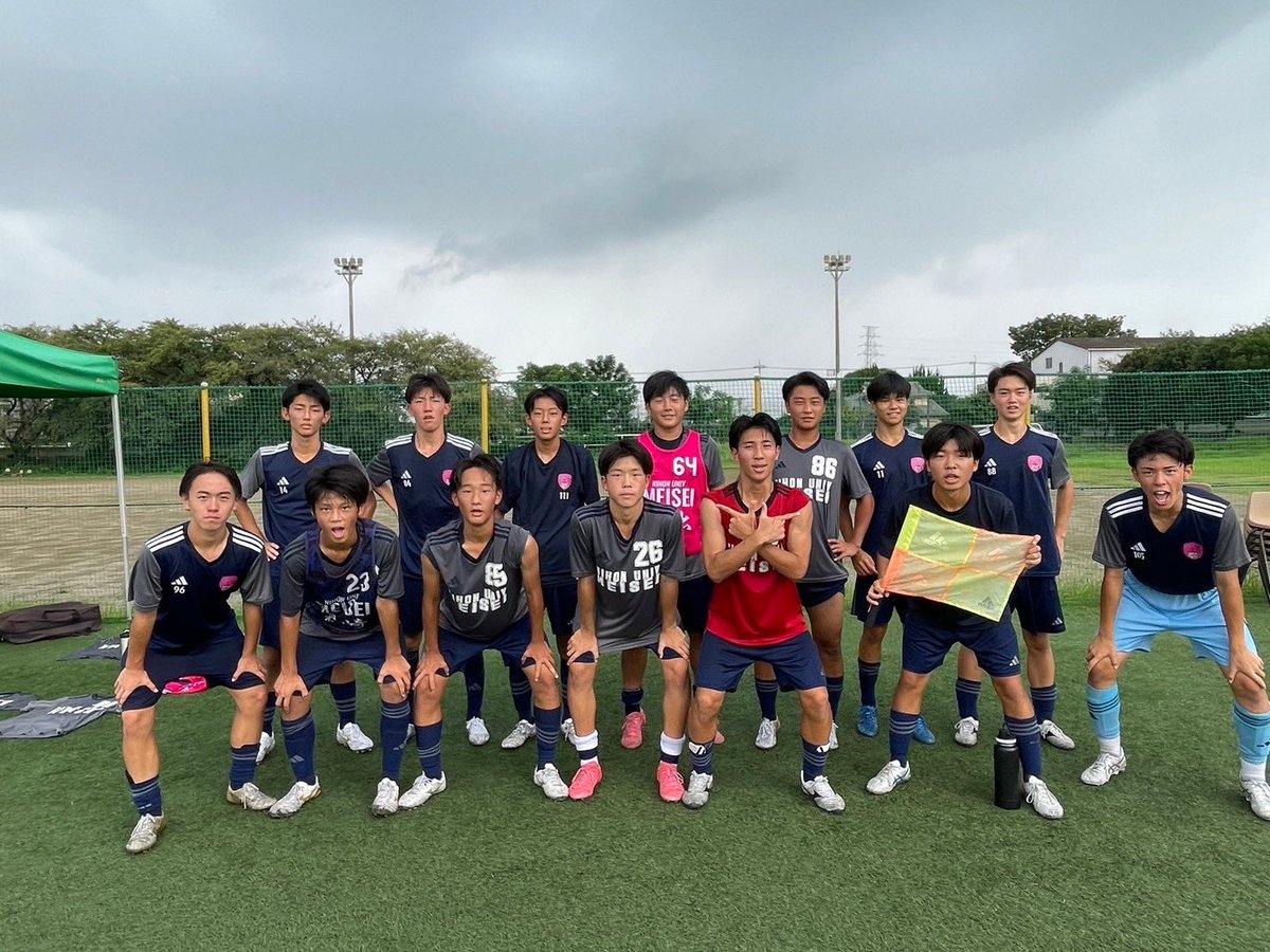 meiseifc0811's tweet photo. 🟡本日の結果🟡
🏆スポラボルーキーリーグ第9節
🆚正智深谷
前半1-1
後半1-2
計2-3
得点者)
⚽️ 金澤 匠馬 1年 (#FCVIDA)
⚽️ 浅田 琉斗1年(#FACINATE)
交代)
渡部→青木、宮田→浅田
大石→白石、上村→川畑
宮城→井出、金澤→佐藤
応援ありがとうございました。 https://t.co/WcCV7OfqW3