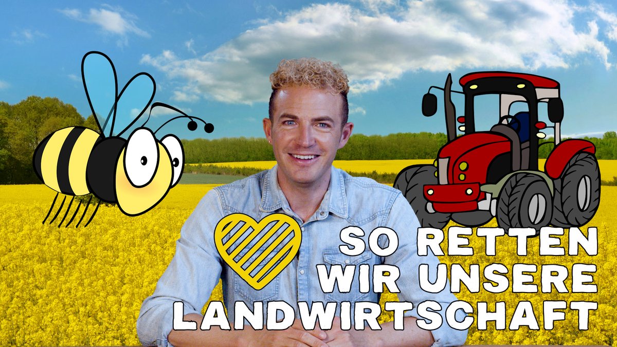 Wie können wir unsere Landwirtschaft retten? 💛 Die Insekten-Populationen sterben weg. Wer bestäubt in Zukunft die Blüten unserer Früchte? Die #biodiversitätsinitiative präsentiert ein Rezept. Ich habe recherchiert, was man dazu wissen sollte. #abstimmung
youtu.be/-eKN_8Ahu9Y