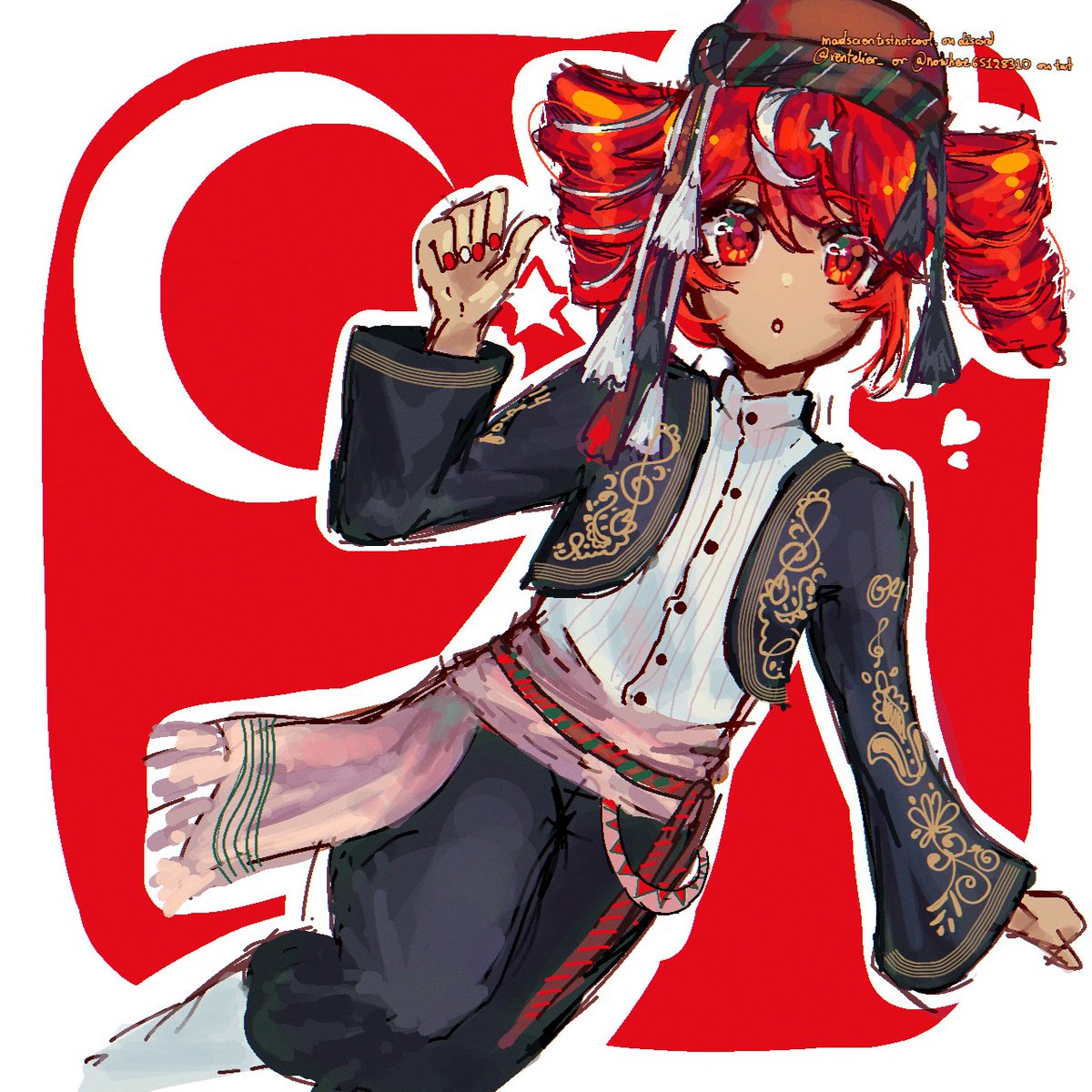nowhere65128310's tweet photo. TURKISH TETO‼️‼️‼️‼️‼️RAHHH idk why i didnt give her a turkish food #rkgk https://t.co/o7nR8aaeNa