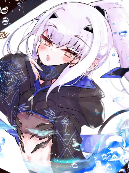 泳いでる風メリュジーヌ#FGO 