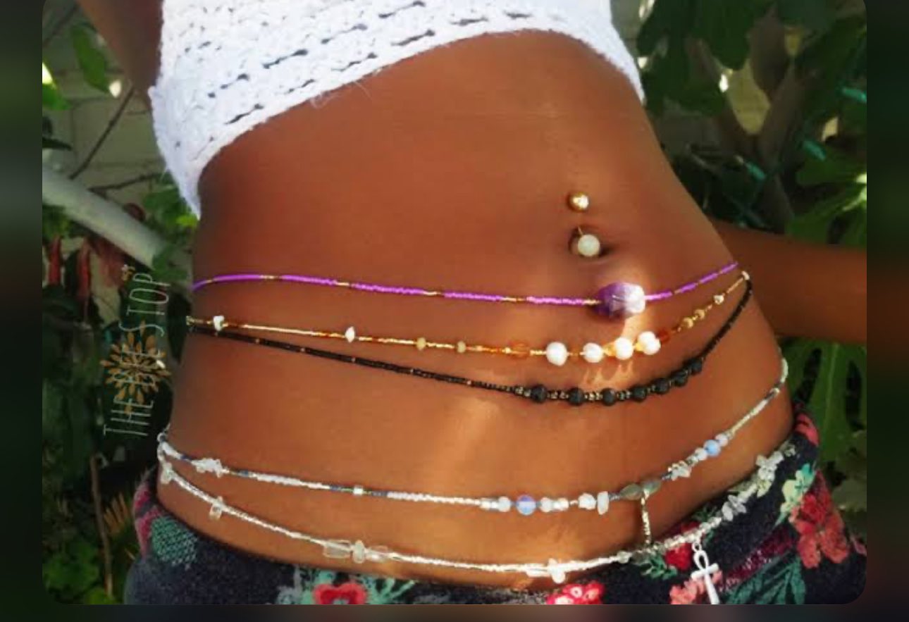 Waist beads men cheap