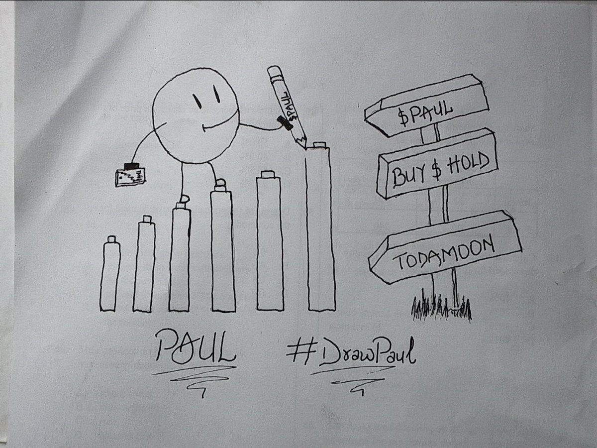 tonnyjayboy's tweet photo. @paulsolanacto Here's my 2nd entry, buy and hold $Paul #DrawPaul @paulsolanacto https://t.co/0ajINqIYP7