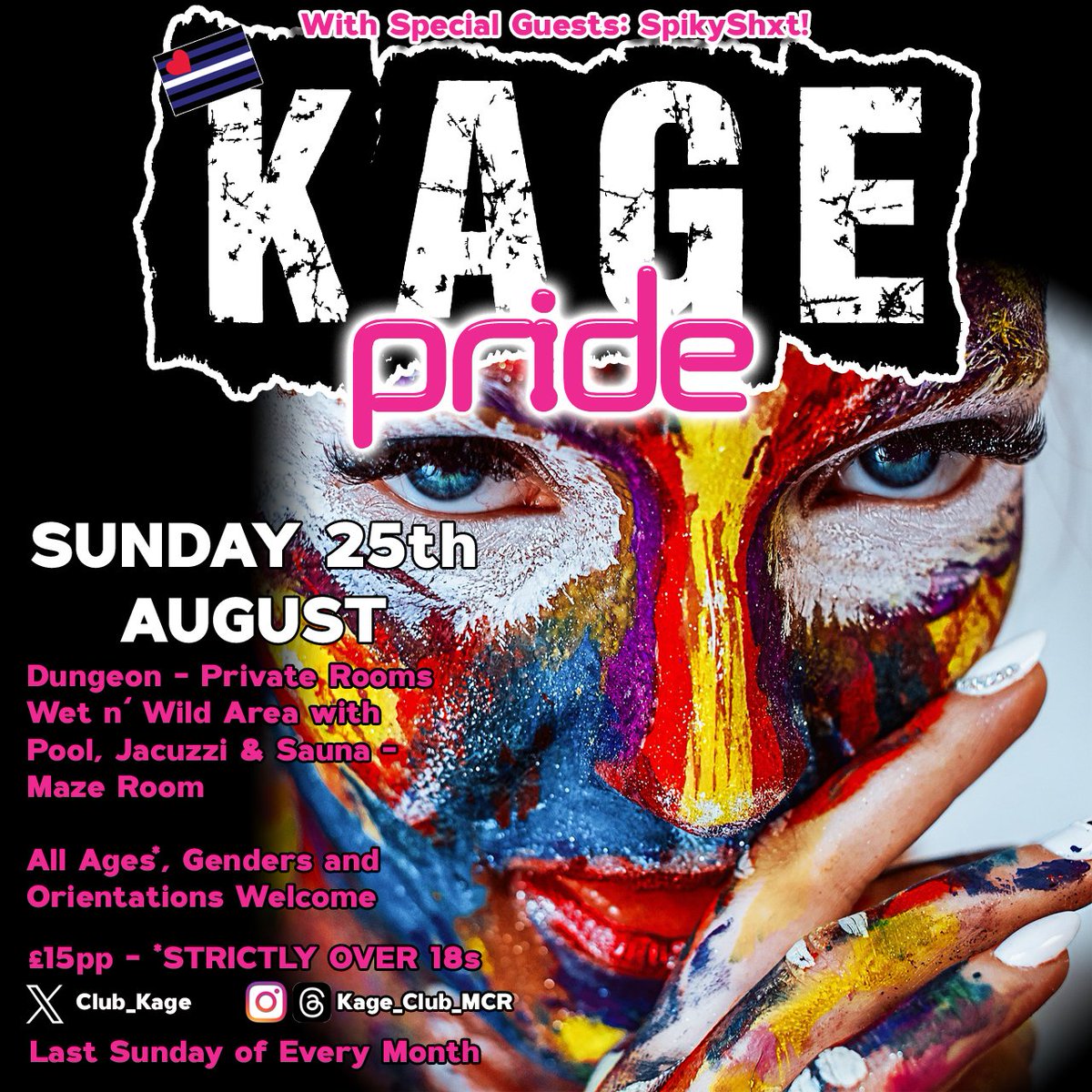 club_kage's tweet image. Kage Day is finally here! Looking forward to seeing you filthy and fabulous lot for Kage Pride! fetlife.com/events/1567901