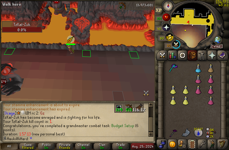 10th acc with infernal cape😎