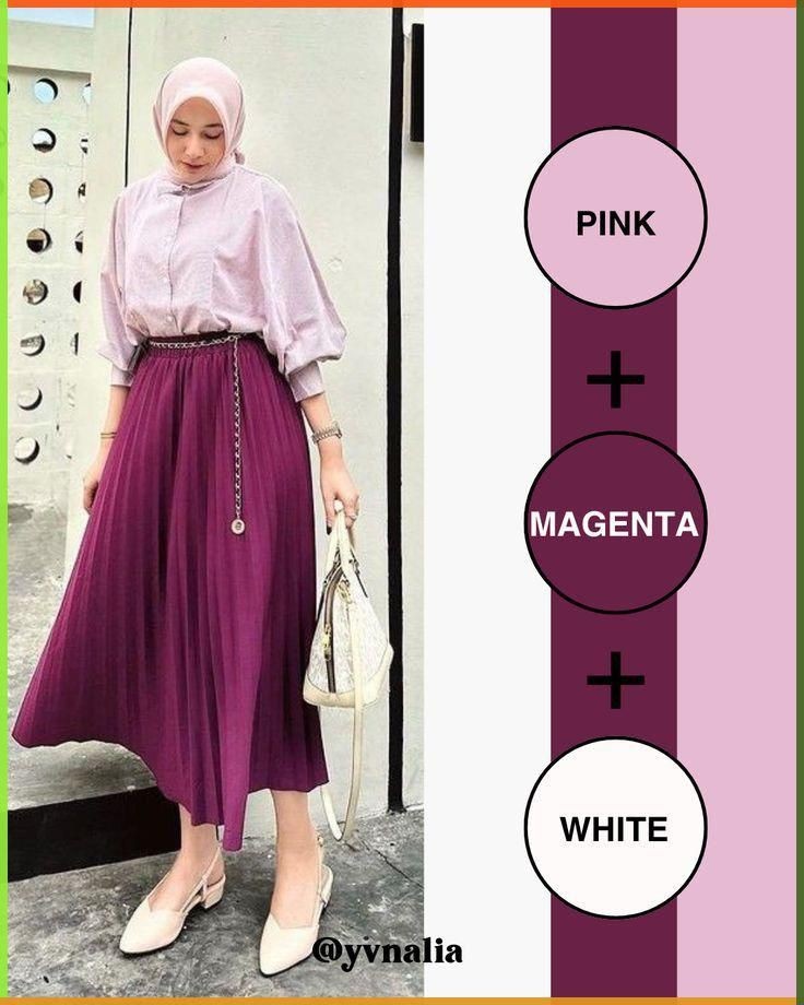 elegantcolour's tweet photo. Pink + magenta + White. https://t.co/VhrD8hVZwx
