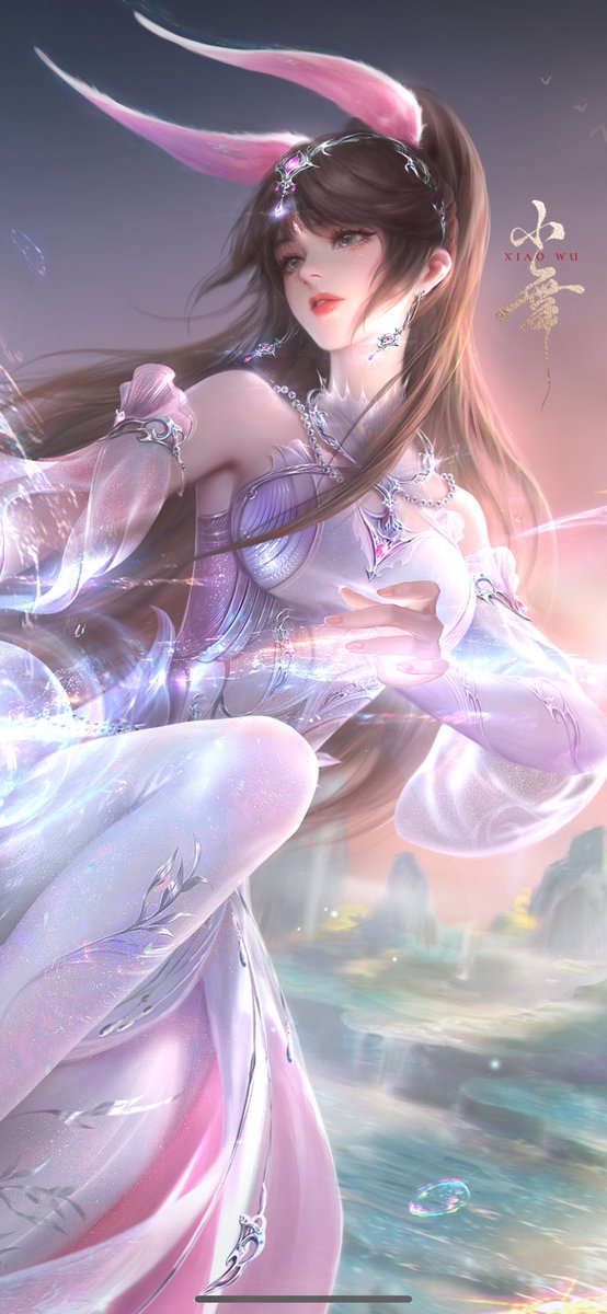 My new art, I hope you like it, she is a very popular beauty from China.