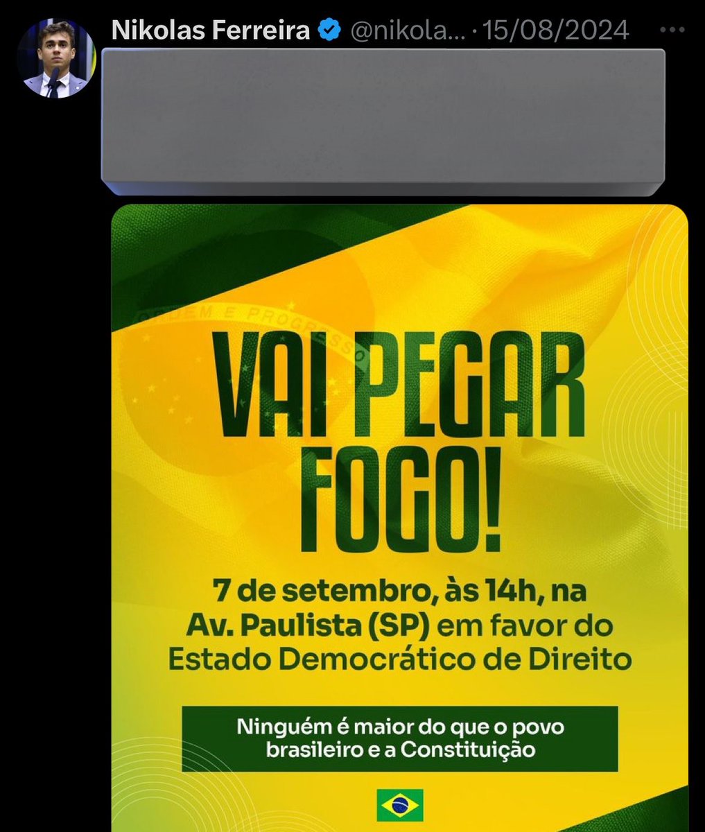 Por qual motivo os bolsonaristas estavam espalhando que o Brasil vai pegar fogo uma semana antes dos incêndios que estão ardendo por todo Brasil?

Bolsonarismo mata!