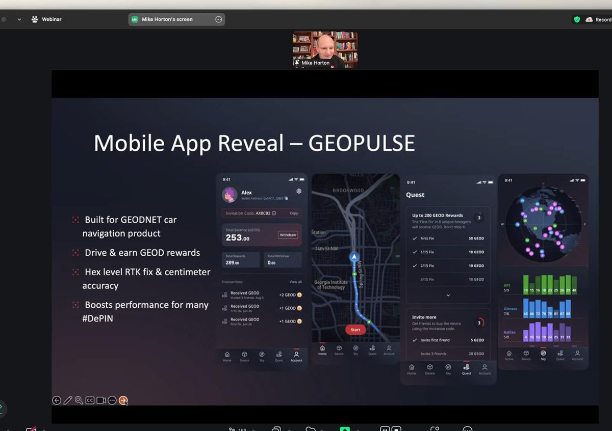 hotspotty's tweet image. The #DePINRevolution is LIVE!!! 🔥
@mikeahorton from @GEODNET_ just dropped something HUGE. Will the world's most precise GPS navigation system be powered by GEODNET and #depin!? 😱 🛰️

✊ Still possible to grab your ticket to the Revolution!  ➡️ revolution.depinhub.io