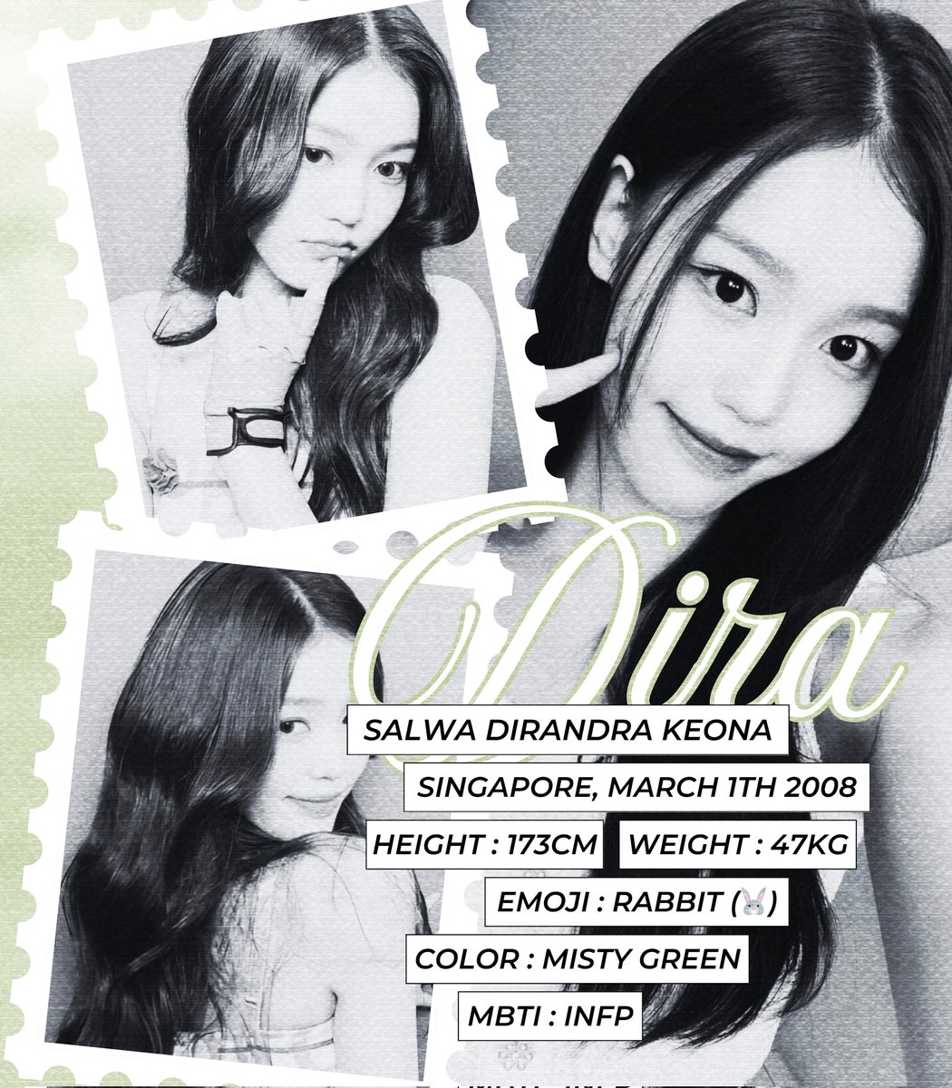 WELOOKIZZY's tweet photo. ㅤ

𐙚   𝟬𝟬𝟳 · 𝗬𝗢𝗨𝗡𝗚𝗘𝗦𝗧 𝗖𝗔𝗥𝗗   ೀ
For in her  heart,  there  lies  a flame
that  fuels  the  strength  to play her
game;      𝗗͟𝗜͟𝗥͟𝗔   takes   the   hardest
paths   with  glee   and  she   always,
·   ·   ·   MAKE  IT  LOOK  ♡  𝘐𝘡𝘡𝘠 !

ㅤ https://t.co/miWhyR8z5t