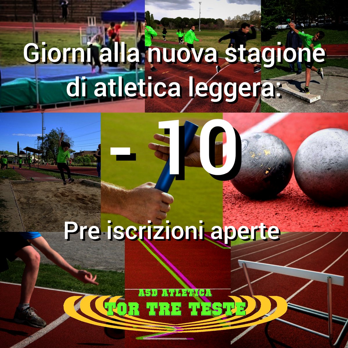 atleticat3t's tweet photo. 🏃‍♂️💨 La nuova stagione di atletica leggera sta arrivando, non perdere la possibilità di essere protagonista nell'atletica leggera. 

Leggi tutto qui: https://t.co/2FYvRSpCbs

 #atletica https://t.co/bFL6AVSBUW