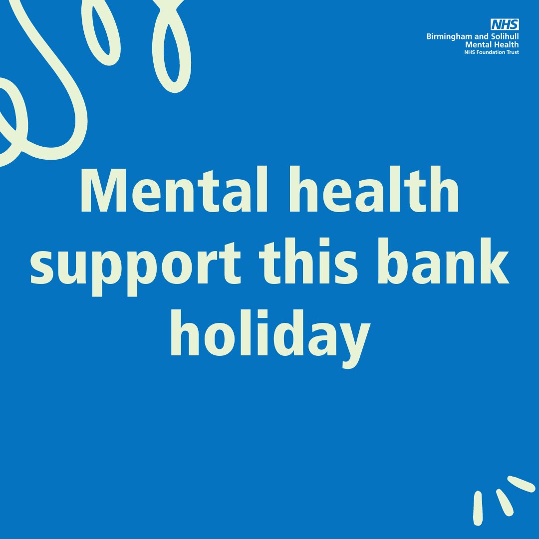 If you or someone you love is struggling with their mental health this bank holiday, help is available. 

Visit our website for helpful resources. 👇 

orlo.uk/FzDJB

#BankHoliday #MentalHealth