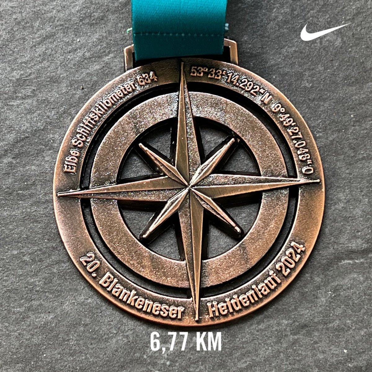 Nach langer Pause mal wieder ein „offizieller“ Lauf.