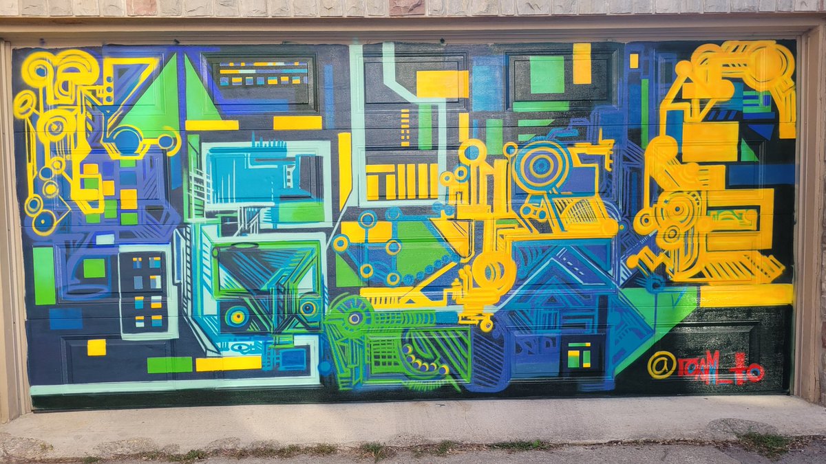 Some new work of mine from the past few months.
On the rap end of things, F3 is nearing completion and I am putting together a u.s east coast run for mid. Nov. Stay tuned. 

#art #spraycans #hiphop #toronto #lowdystopia #mesh #roamshot #builduntilimgone