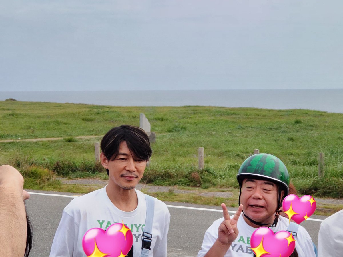 masa_star69's tweet photo. 出川さんを見に行ったつもりが、藤木直人さん���カッコよすぎて✨そっちにしか目がいかなかった 笑
雨降らなくてよかった😊お疲れさまでしたー

『出川哲朗の充電させてもらえませんか？』(能代〜男鹿編)10月19日にTBSで放送予定(TVerも)だそうです💡

人いっぱいで写真うまく撮れんかった😓 https://t.co/Uc0UyNv4RC
