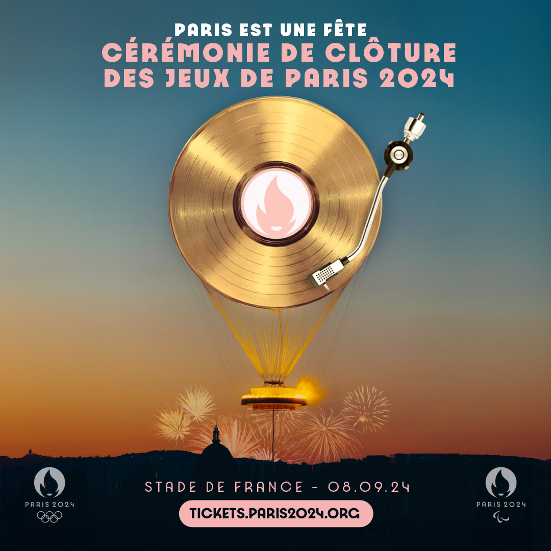 Paris2024's tweet photo. ✨ Dimanche 8 septembre 2024, le rideau tombe sur les Jeux Paralympiques et sur #Paris2024 ✨
Ne manquez pas la dernière grande célébration au Stade de France, un moment chargé d'émotions qui marquera la fin de cette aventure exceptionnelle 🏟️

Pour venir vivre la Cérémonie de Clôture des Jeux Paralympiques avec toute la French Touch, réservez votre place dès maintenant sur la billetterie officielle de Paris 2024 : https://t.co/2SR6hiu2Dn 🎟️
