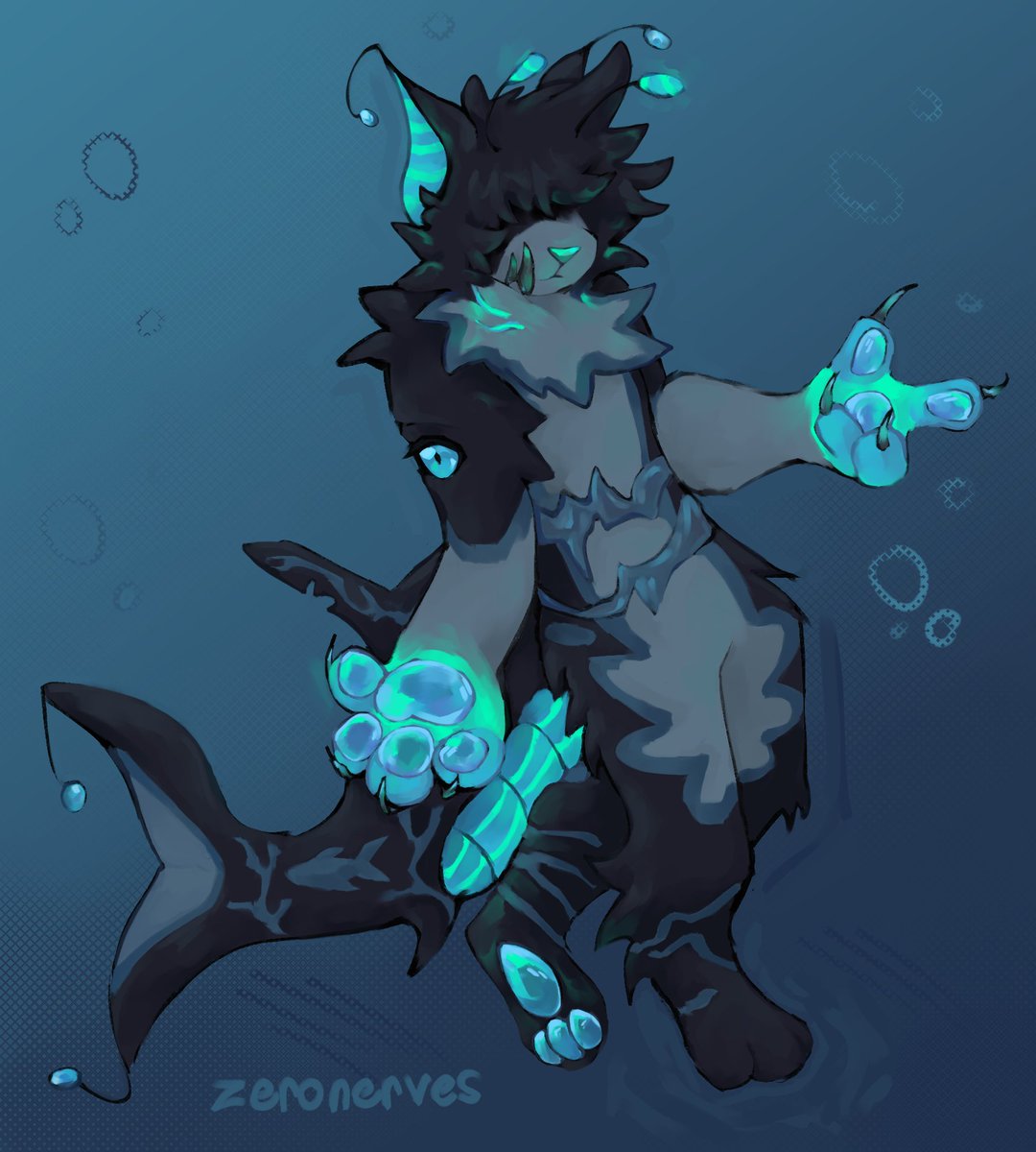 zer0nerves's tweet image. Anglerfish🐟🫧
#furry #furryart