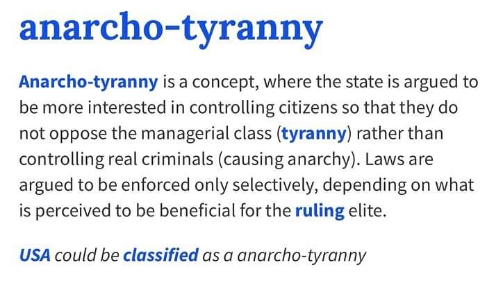 <a href="/balajis/">Balaji</a> 💯🎯💥 "France is an anarcho-tyrannical regime." 

That's precisely what they are.