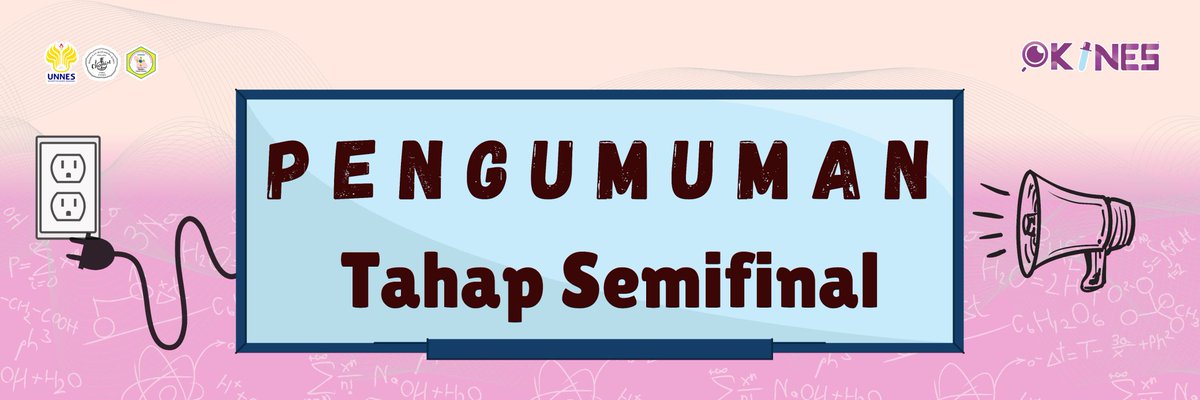 📢 [𝐏𝐄𝐍𝐆𝐔𝐌𝐔𝐌𝐀𝐍 𝐒𝐄𝐋𝐄𝐊𝐒𝐈 𝐓𝐀𝐇𝐀𝐏 𝐒𝐄𝐌𝐈𝐅𝐈𝐍𝐀𝐋 𝐎𝐊𝐈𝐍𝐄𝐒 𝟐𝟎𝟐𝟒] 📢

Halo, Sahabat Okines 👋🏻 🫣

Sekarang kalian sudah bisa melihat pengumuman Tahap Semifinal Okines melalui laman 
👉🏻 okines.id 👈🏻