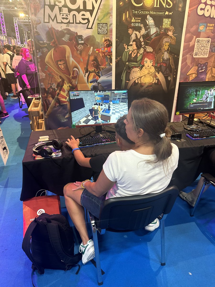 One day left to play It’s Only Money at Gamescom, an open world crime game for the whole family! Steal with your dad, steal with Mum! Heck, bring Nan and let her steal a car or two.