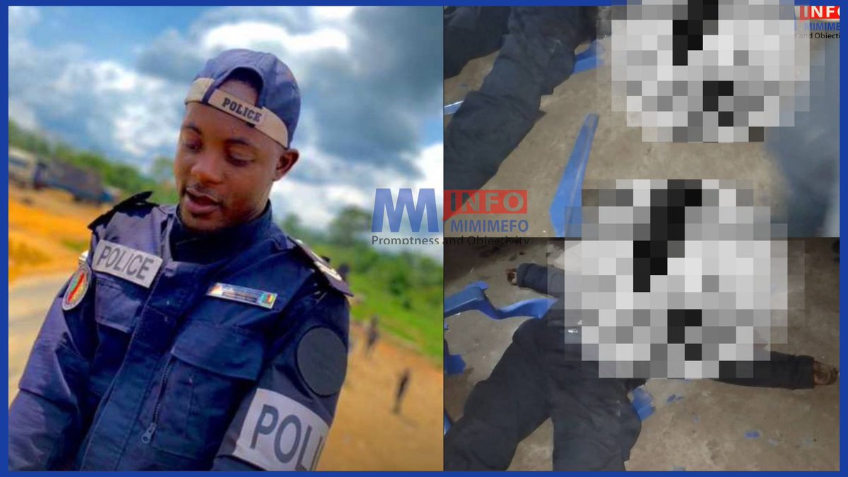 MimiMefoInfo's tweet photo. Three law enforcement officers lost their lives in an assault reportedly orchestrated by Ambazonia separatist insurgents on Saturday, August 24, 2024, in Buea. #CameroonCrisis #AmbazoniaSeparatists https://t.co/VwWUgurAdp #Anglophonecrisis https://t.co/gA50MHyrZt