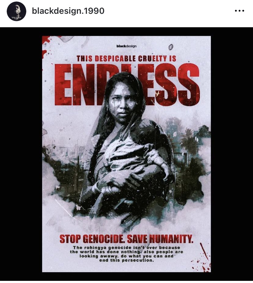 InfoBirmanie's tweet photo. 25 août - journée de commémoration du #genocide #Rohingya
7 ans | situation actuelle pire qu’en 2017 pr les Rohingya, cible de la junte et de l’AA, sans aucune réaction effective de la com inter & un silence partiel en #Birmanie 🗣️#SayTheirNames #WriteTheirNames
#avectoimyanmar https://t.co/mnsxMGPyhX