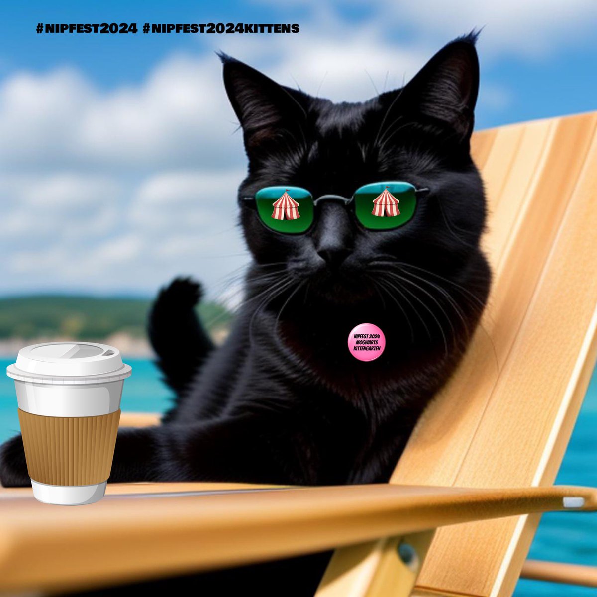 OliveFig2's tweet image. Make mine a large one and hold the olives, I think I’ve earned it 😬🍸🍹 #nipfest2024kittens #Nipfest2024 #cocktailmasterclass