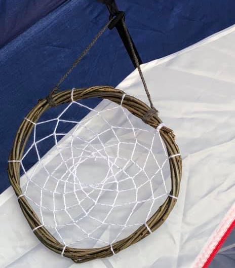 My photo memories showed that 5 years ago today I learned to make a dream catcher at a festival which was cool!