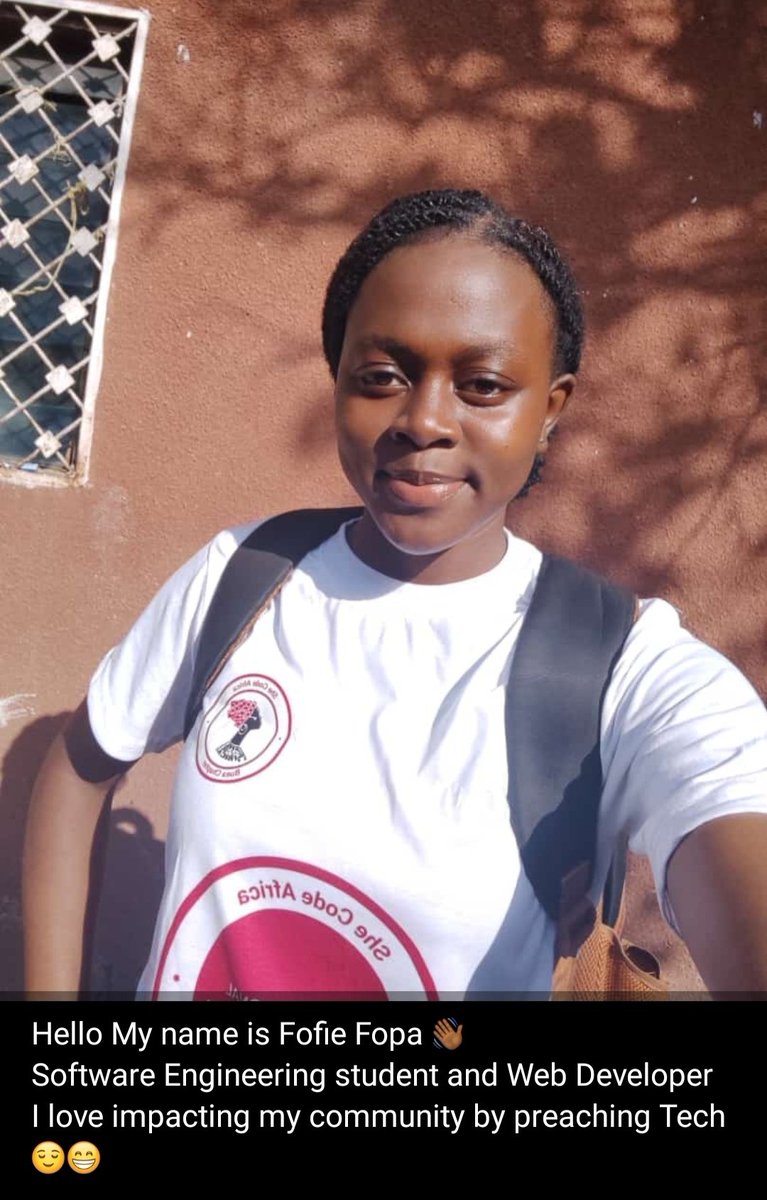 ElisabethFofie's tweet photo. It was an amazing sessionπ₯
Thought of the simplest possible way to explain how to build a web page to the students and it actually turned out amazing πππΎ
Did some CSS animations π
#SheCodeAfrica #STEMAGirl #WomenInTech #TechForGood #STEMEducation #GirlsInSTEM #SCASTEMaGirl https://t.co/Lov1DVSc98
