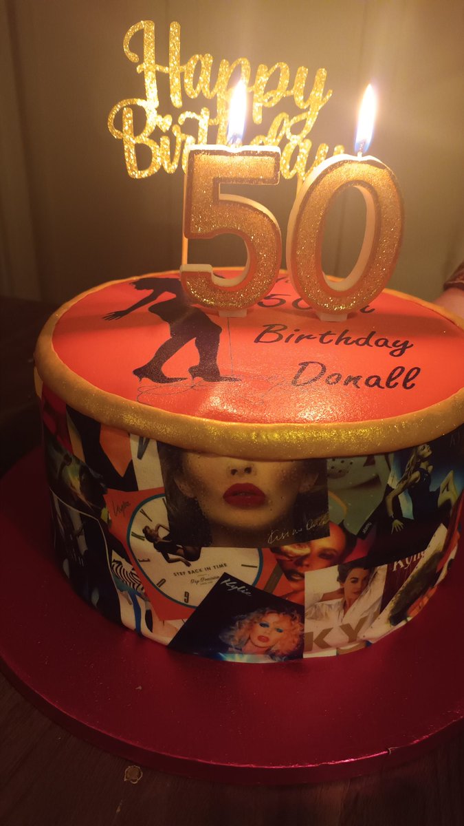 So all things "Golden" must have a little hint of <a href="/kylieminogue/">Kylie Minogue</a> So many memories with so many songs <a href="/MrSteveAnderson/">Steve Anderson</a> #Birthday #50