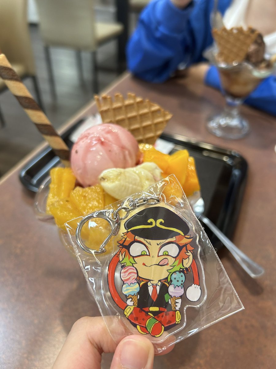Stationof_Where's tweet photo. 🍨🍓🐒🍨 https://t.co/a30YS5LsOU