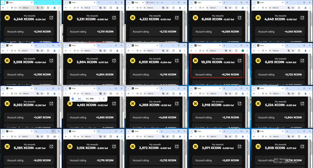 $XCOIN #NebX 这次别再错过了[嘿哈]推特版黑白狗，一个模式，速搞不卷。任务拉满68头给10万代币(大概等值3sol) 
nebx.io/login?v=759490…