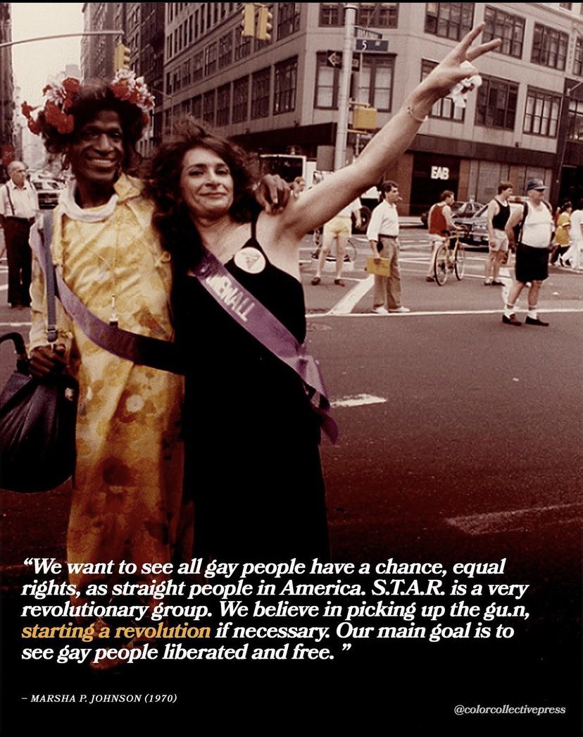 LALavGuard's tweet photo. Happy birthday to Marsha P. Johnson https://t.co/ayqfWdijBy